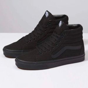 High Top Black Vans